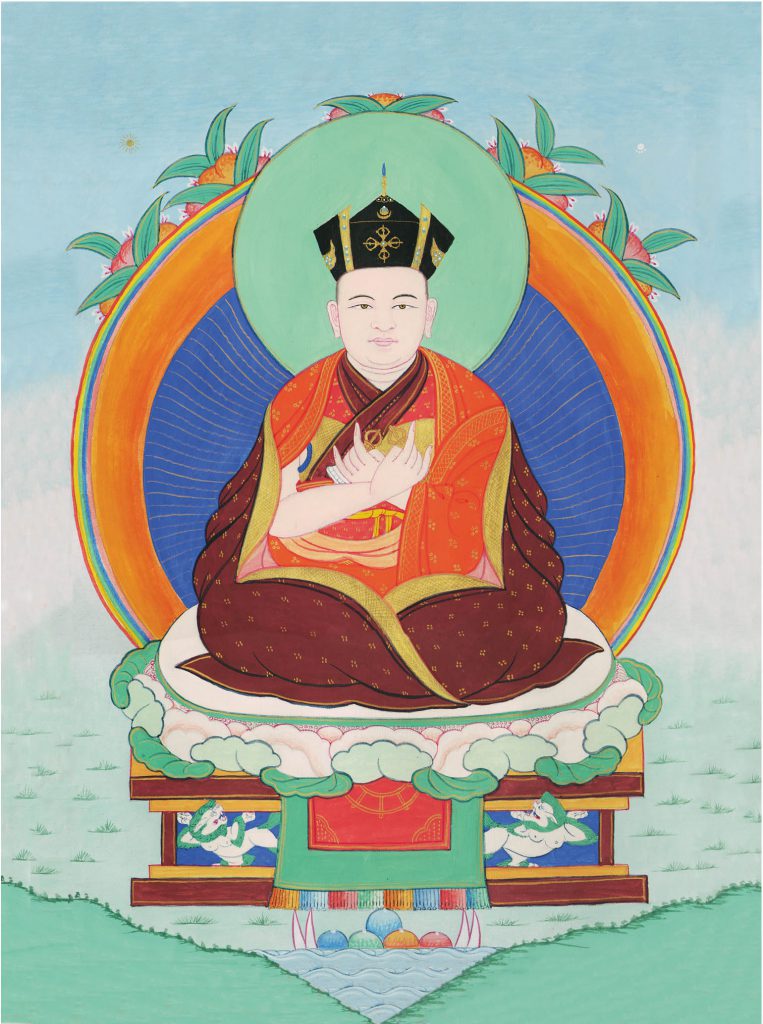Målet billede af den 16. Karmapa